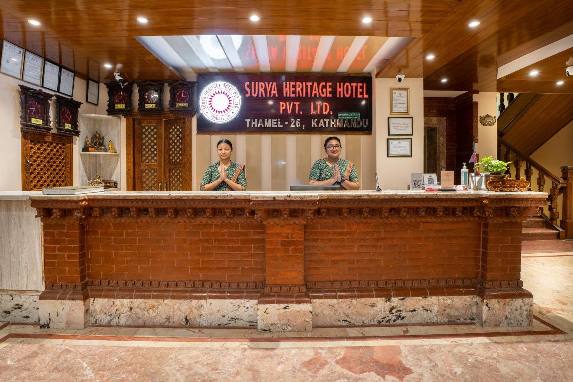 Surya Heritage Hotel Катманду Экстерьер фото